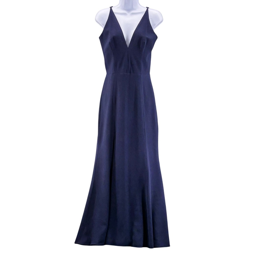 Dress The Population Evening Dress Navy Medium